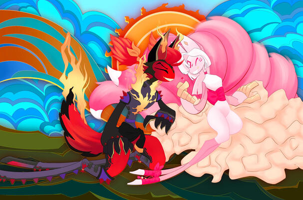 Couple - Complex Bg